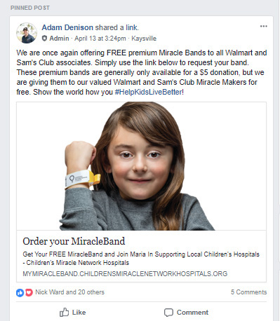 Facebook approved