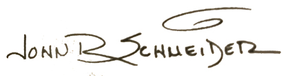 John Schneider signature