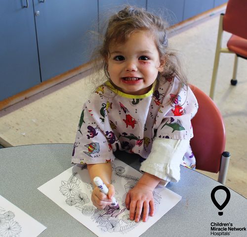 CMN Hospitals Miracle Kid Coloring 2