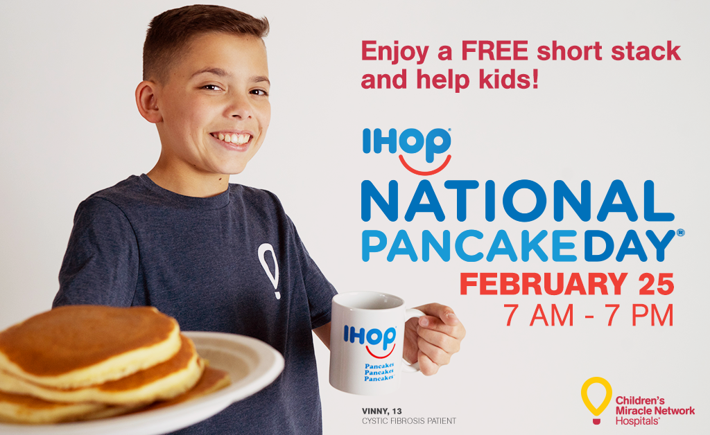 Free Pancakes At IHOP Today