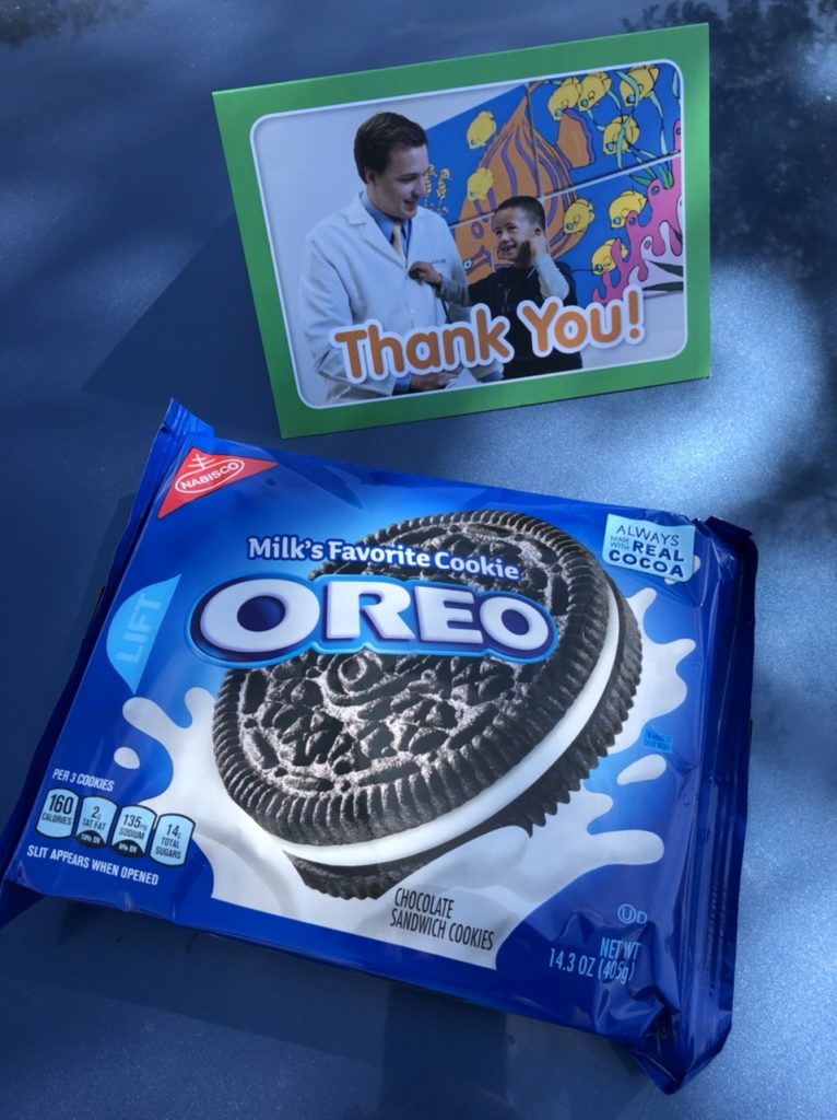 CHLA says thank you to CMN Hospitals partners on National Oreo Day