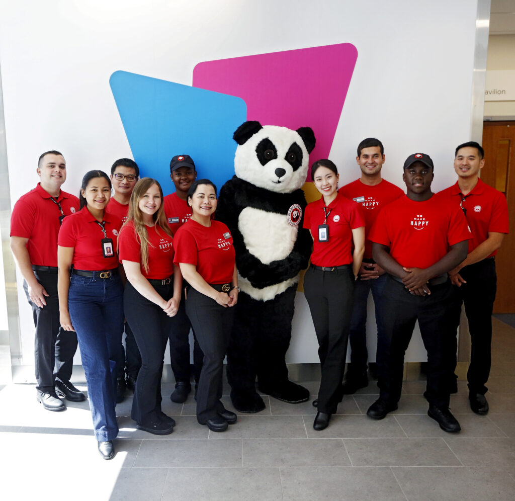 Panda Express team visits CHoR