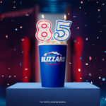 Dairy Queen® is turning 85, photo of a candle on a Blizzard