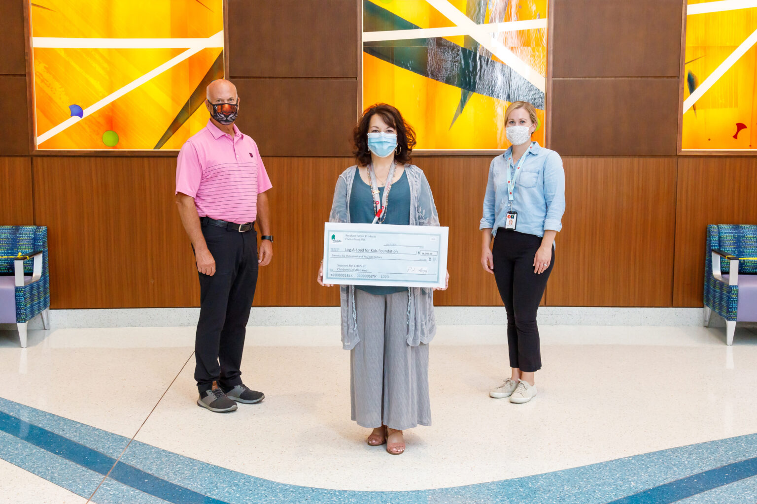 Resolute Forest Products Supports Log A Load for Kids Children's of