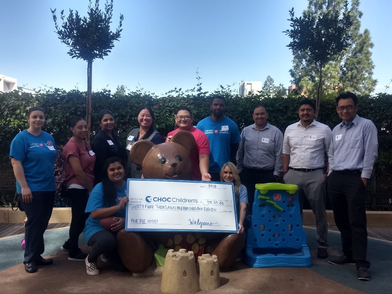 Walgreen’s kicks off their 2019 campaign with a tour of CHOC Children’s