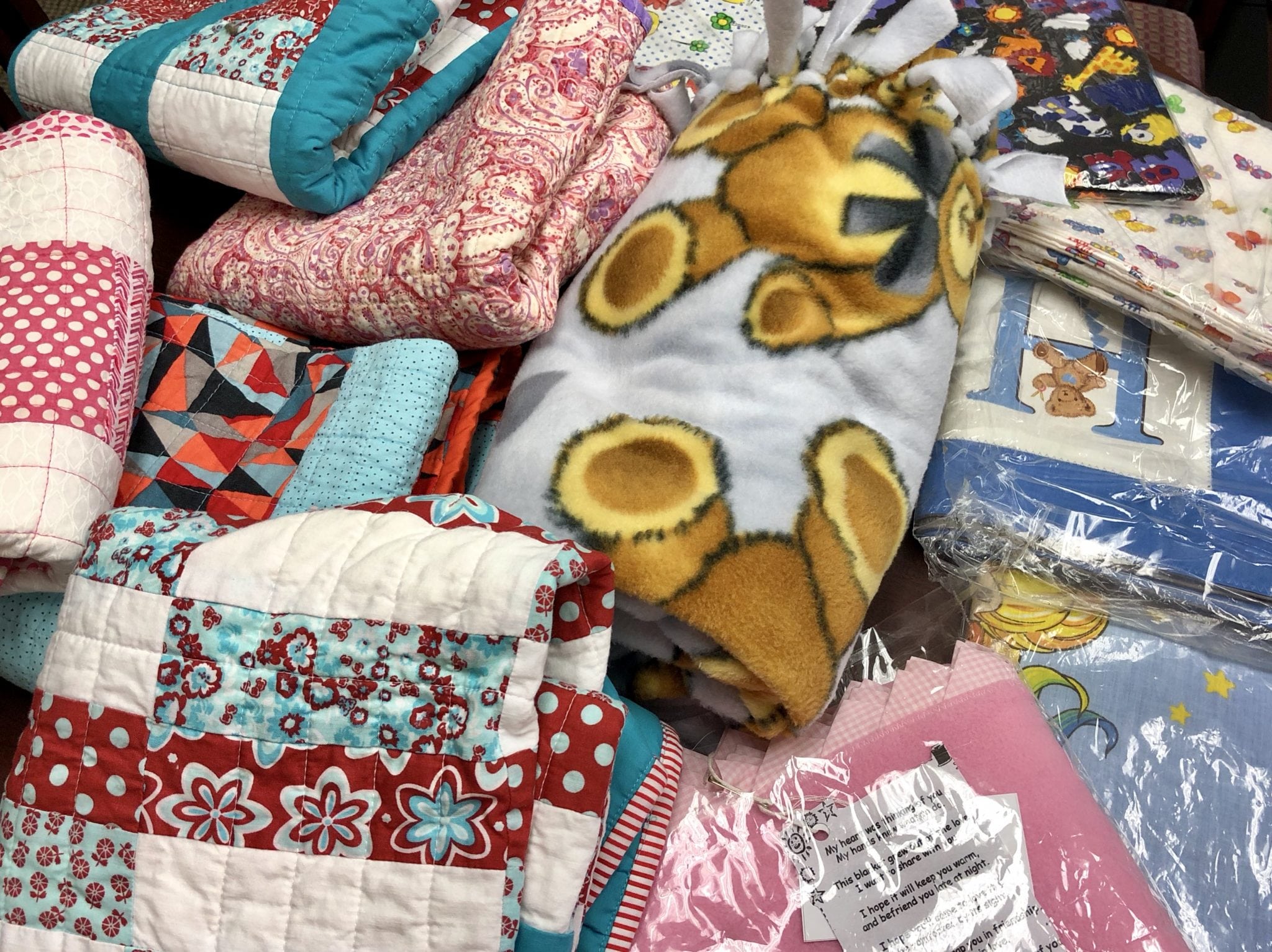 Project Linus Donates Infant Blankets CHRISTUS Hospital St. Elizabeth