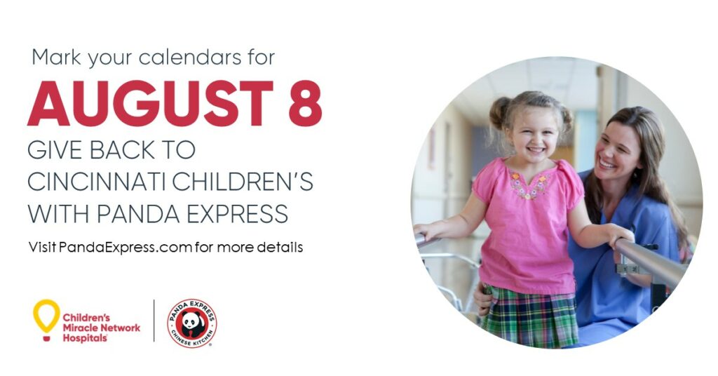 Give Back with Panda Express on Panda Cares Day! Cincinnati Children