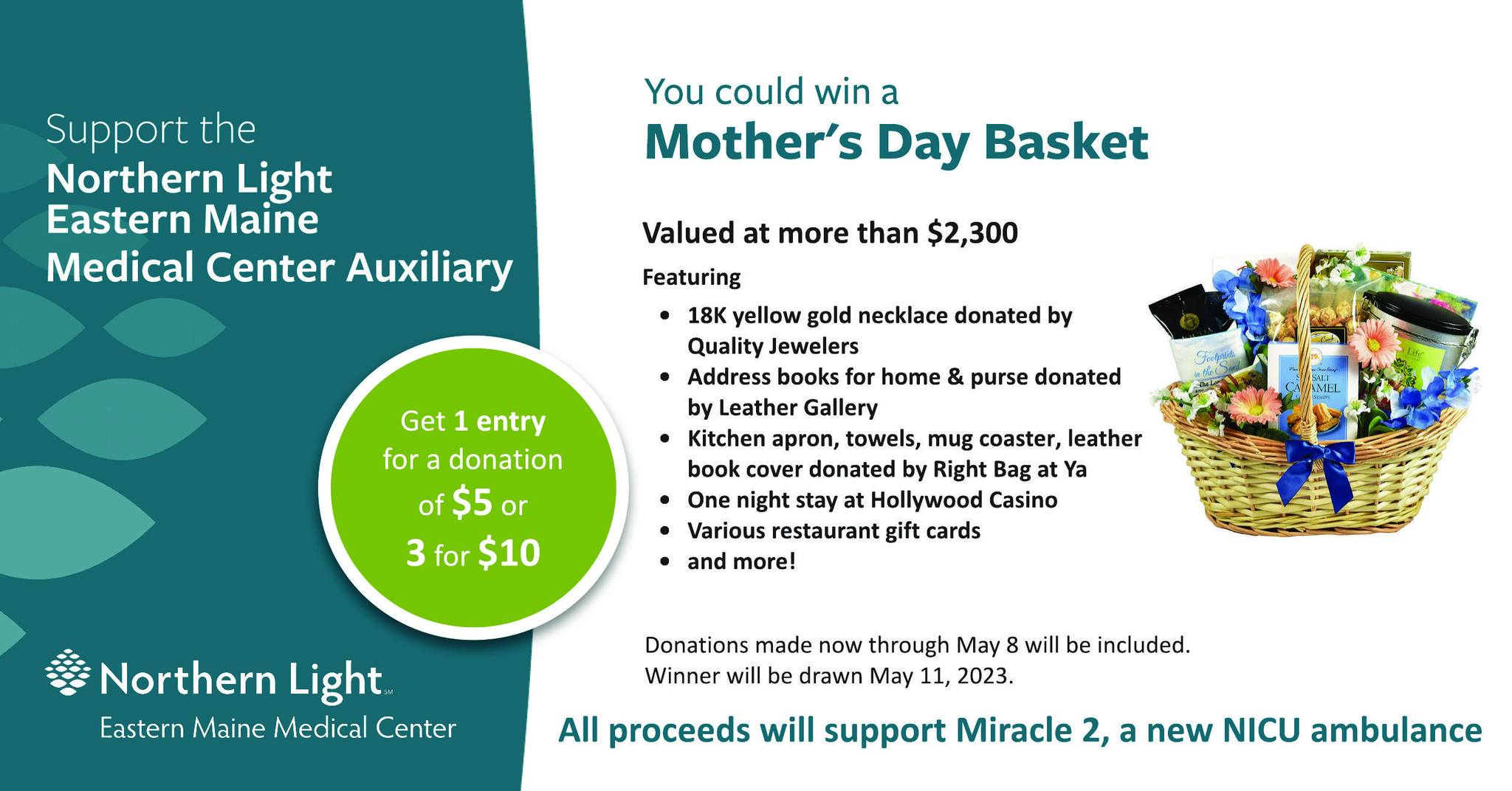 It’s a Great Time to Support EMMC’s Auxiliary Northern Light Eastern