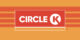 Red square with white letters that say Circle K