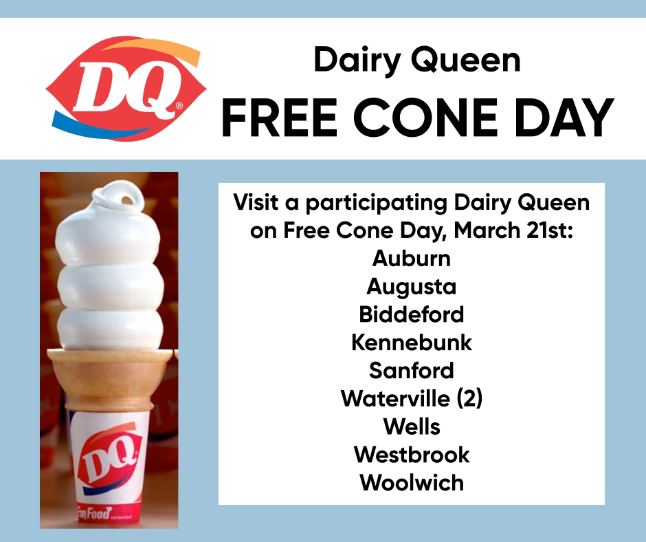 Dairy Queen Free Cone Day is Back! The Barbara Bush Children's