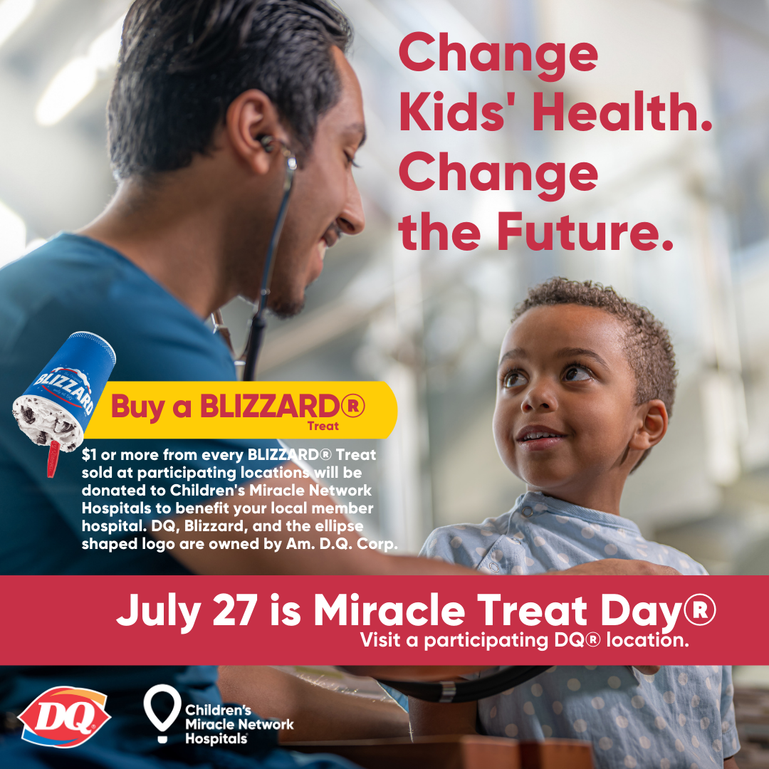 Dairy Queen Miracle Treat Day 2023! The Barbara Bush Children's