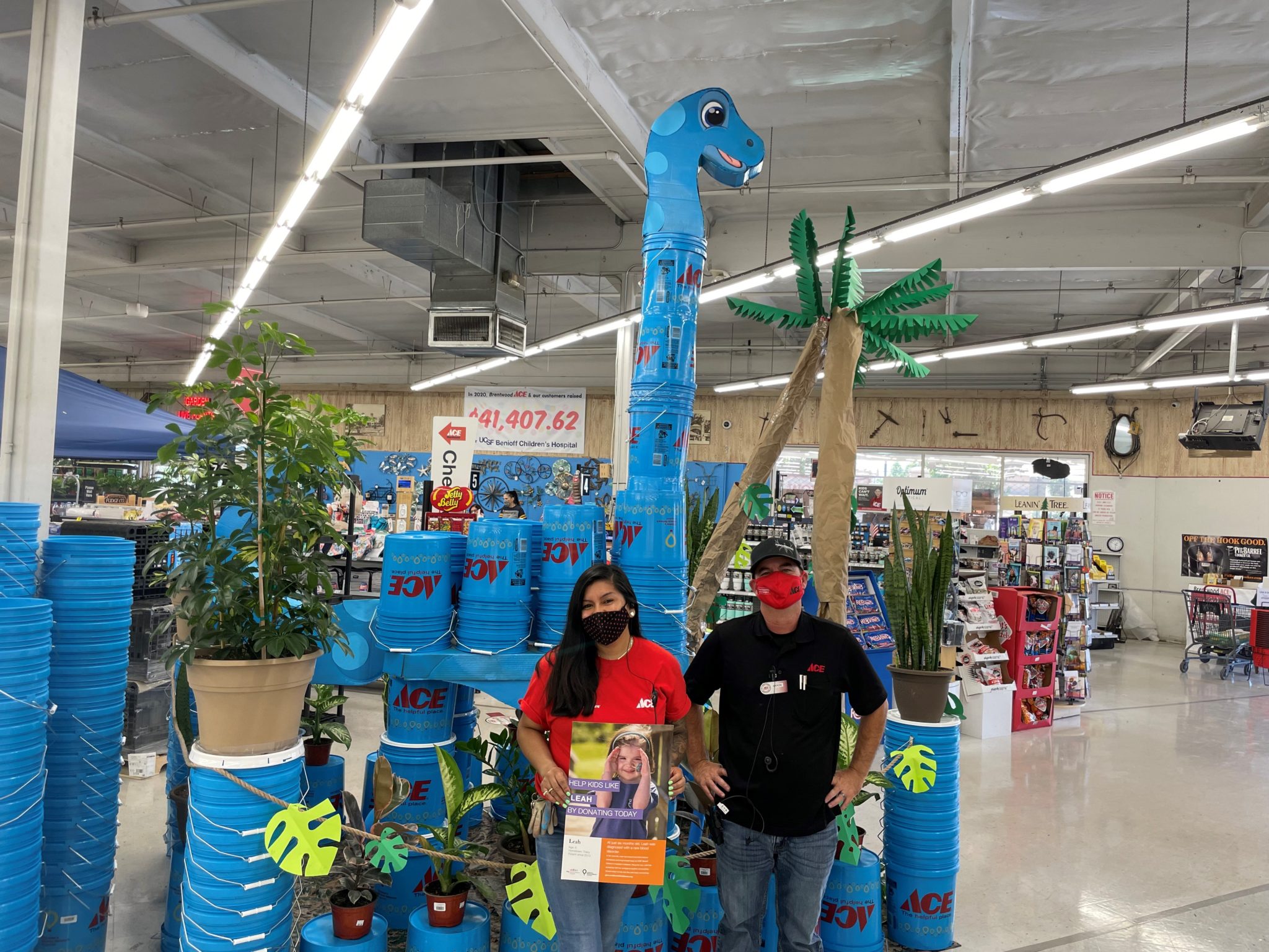 Meet Daisy, Brentwood Ace Hardware’s Bucket Day Designer UCSF Benioff