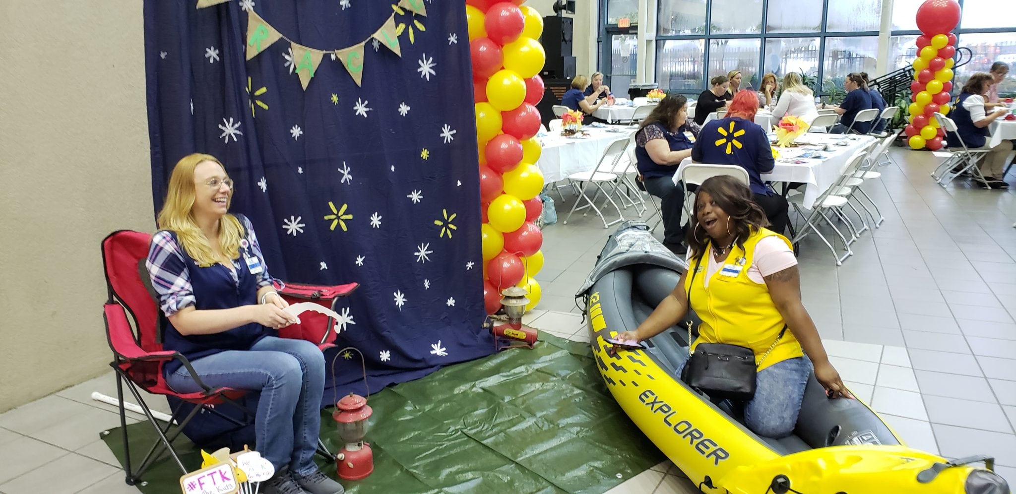 Walmart Goes Camping at UF Health Jacksonville For Annual CMN Campaign
