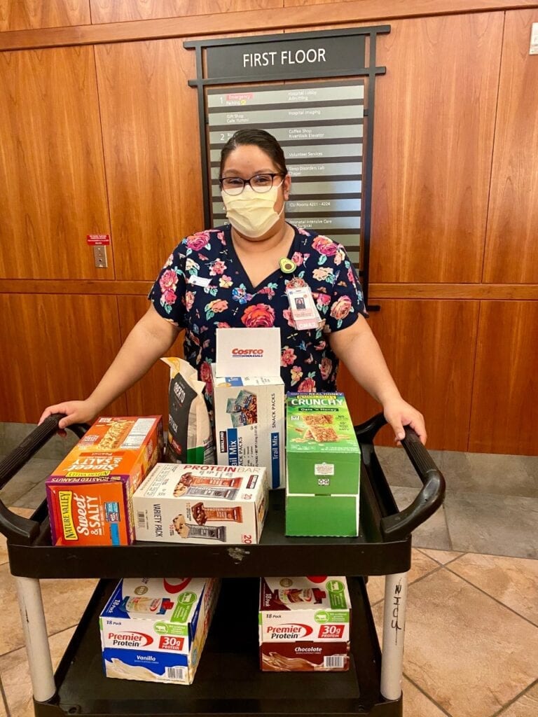 Eugene Costco supports front line caregivers at PeaceHealth Sacred