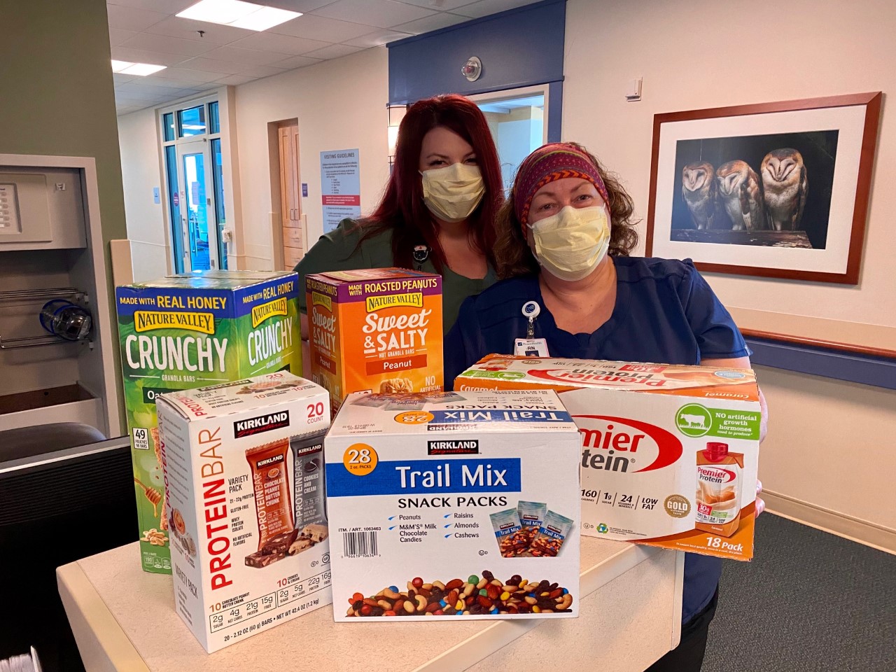 Eugene Costco supports front line caregivers at PeaceHealth Sacred