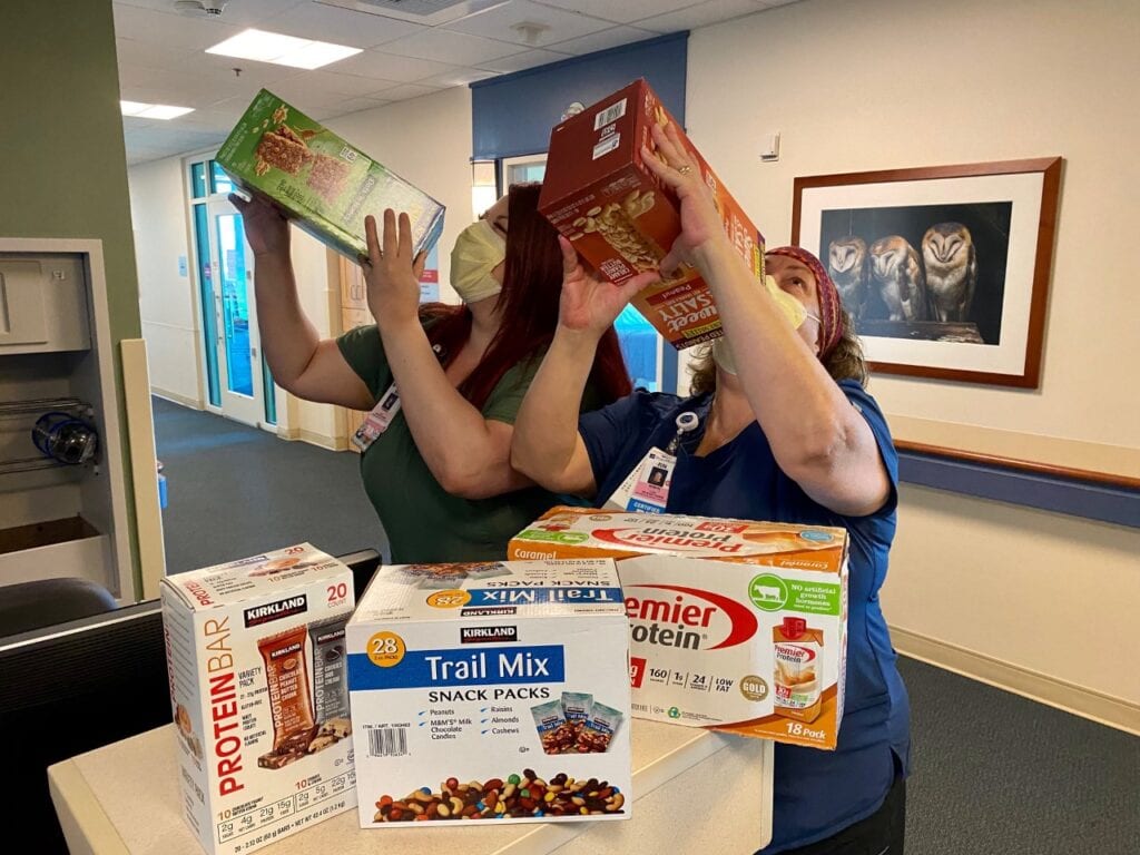 Eugene Costco supports front line caregivers at PeaceHealth Sacred