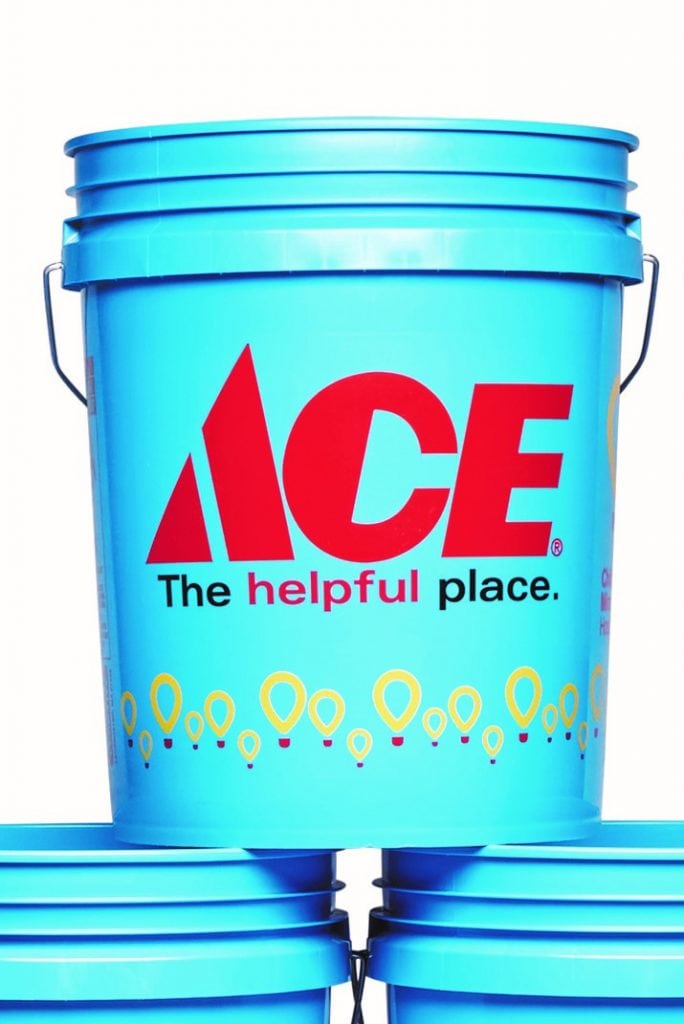 Ace 5 outlet gallon bucket