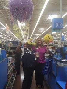 Nicknamed "Sugar Mamma," Michelle Sims is one of many Walmart and Sam's Club associates rallying for local kids.
