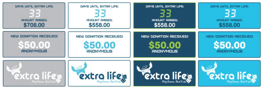 Extra Life Helper! Show real-time donation info on your stream
