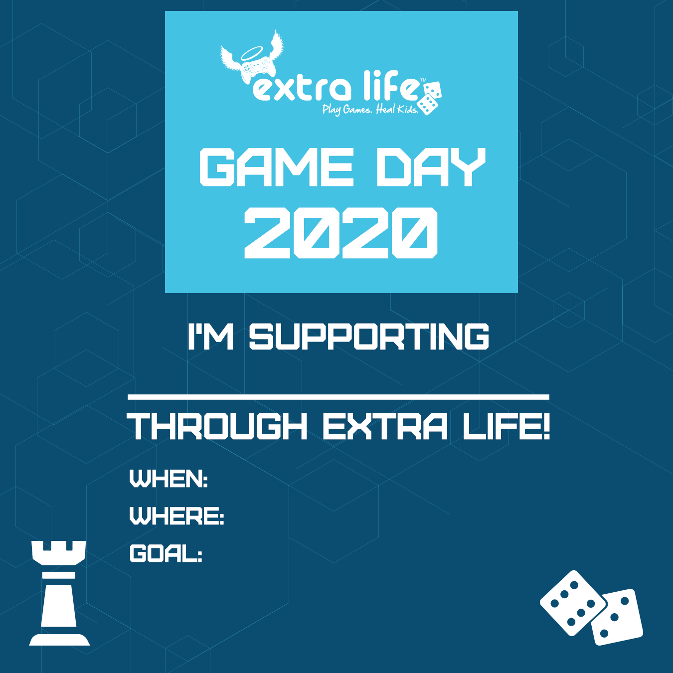 Get your Game Day Fundraising Assets! Extra Life