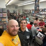 Daniel Crabtree and people playing Magic: The Gathering
