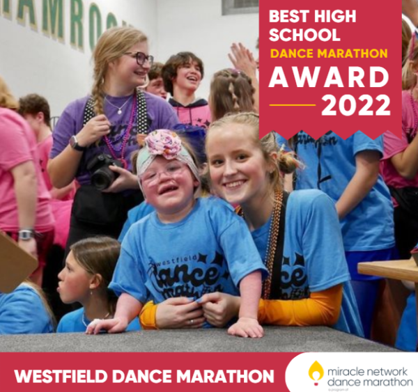 WESTFIELD DANCE MARATHON RECEIVES THE 2022 BEST HIGH SCHOOL DANCE
