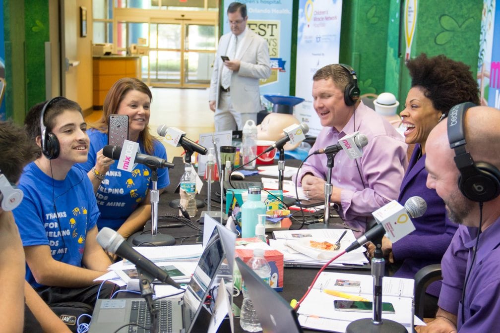 Tune In to the MIX 105.1 Loves Our Kids Radiothon Orlando Health